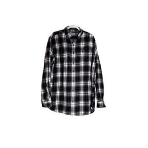 Carhartt men's size XL tall flannel shirt relaxed fit button-down brown plaid